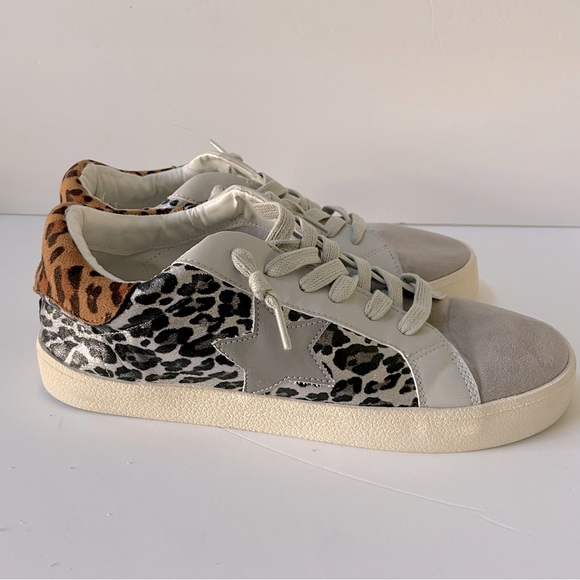 Madden Girl Shoes - Madden Girl Lark Women’s Leopard Sneakers 9